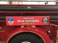 FF Brian Masterson Marine Co. 9 Funeral