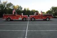 9/10/2012 WTC Tribute Lights & Fire family Transport Rigs