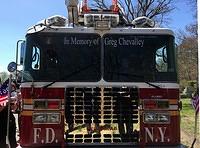 Funeral for FF Greg 'Chevy' Chevalley L176